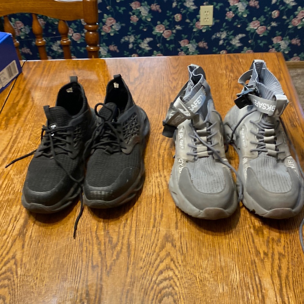 Work tennis shoes composite toe